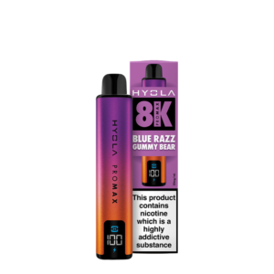 Hyola 8k Pro Max Prefilled Pod Kit - Blue Razz Gummy Bear