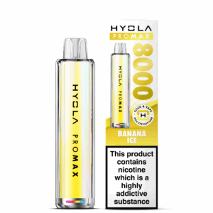 Hyola Pro Max 8000 Prefilled Pod Vape Kit - Banana Ice