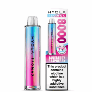 Hyola Pro Max 8000 Prefilled Pod Vape Kit - Blueberry Raspberry