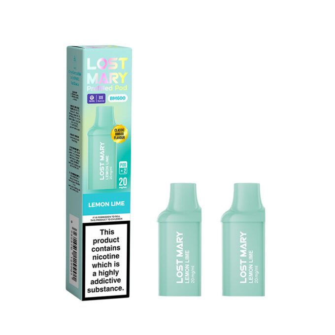 Lost Mary BM600 Pods Lemon Lime