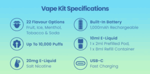 Vaporesso Dojo Blast Key Features