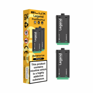 elux legend 1500 pods Banana Ice