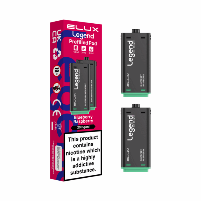 elux legend 1500 pods Blueberry Raspberry