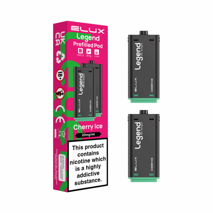 elux legend 1500 pods Cherry Ice