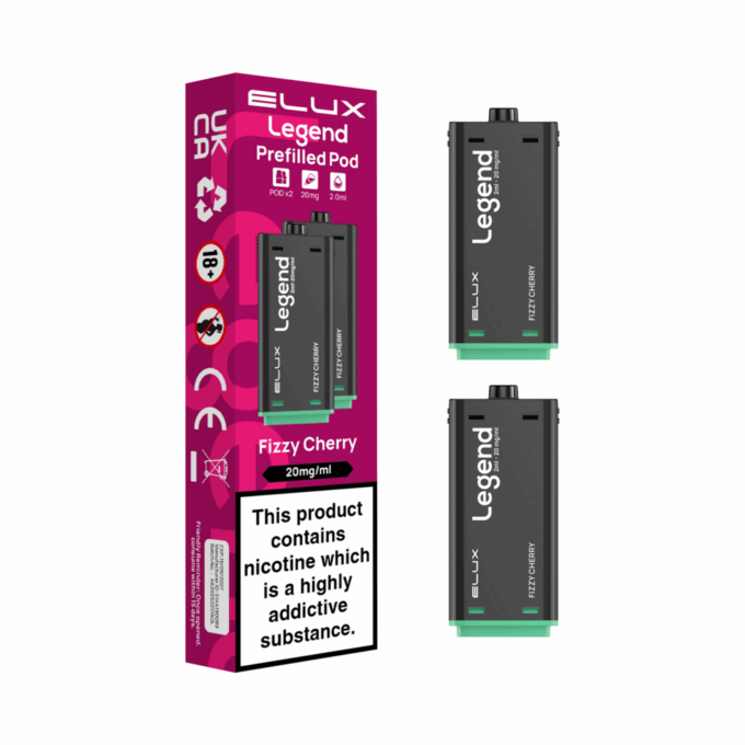 elux legend 1500 pods Fizzy Cherry