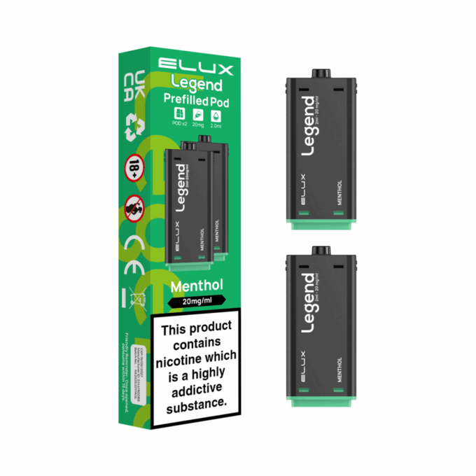 elux legend 1500 pods Menthol