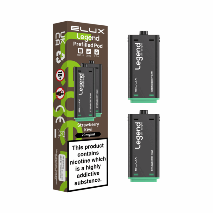elux legend 1500 pods Strawberry Kiwi