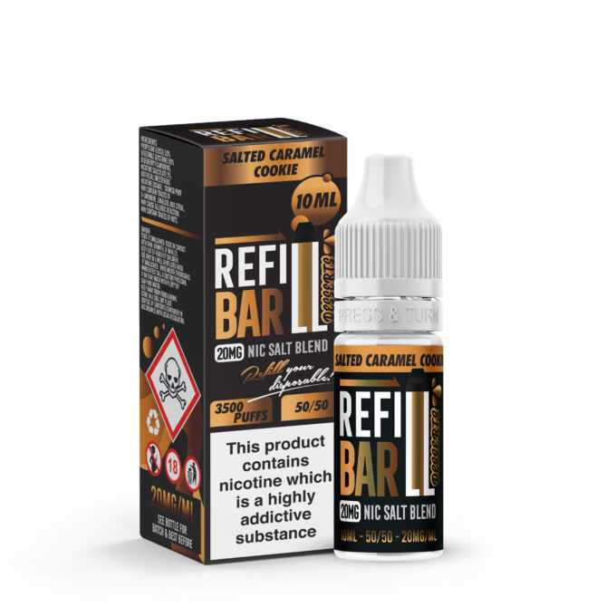 10ml Refill Dessert Salted Caramel 20mg