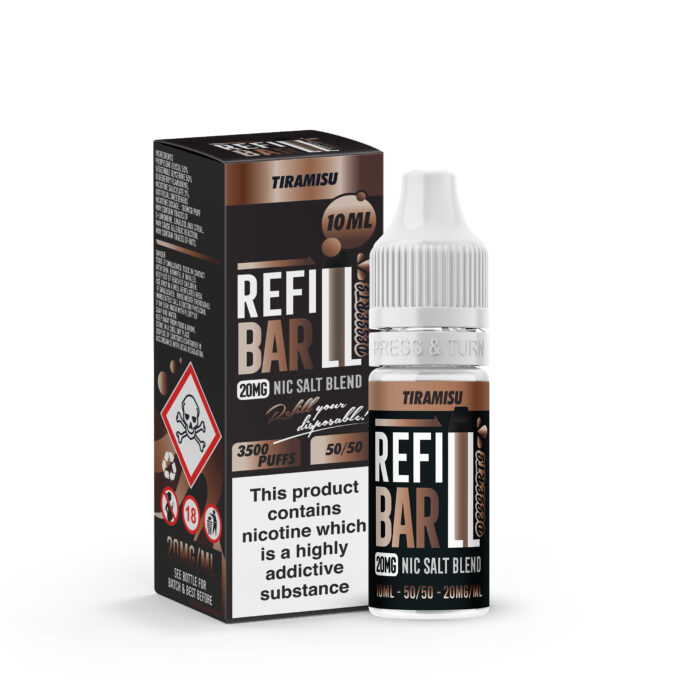 10ml Refill Dessert Tiramisu 20mg-Camera