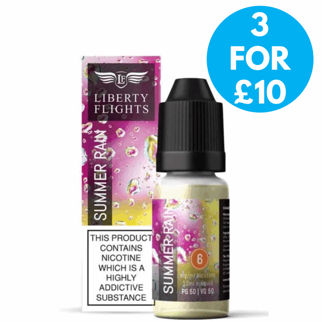 6mg Liberty Flights XO Freebase Nicotine E-liquid 10ml - 3 For £10