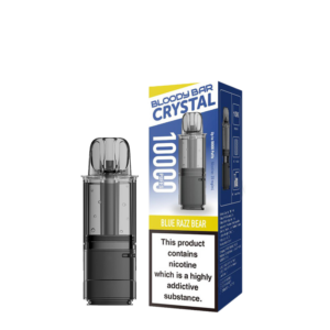 Bloody Bar Crystal 10k Prefilled Pods - Blue Razz Bear