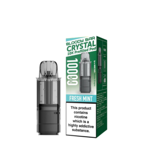 Bloody Bar Crystal 10k Prefilled Pods - Fresh Mint