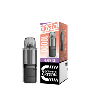 Bloody Bar Crystal 10k Prefilled Pods - Peach Ice