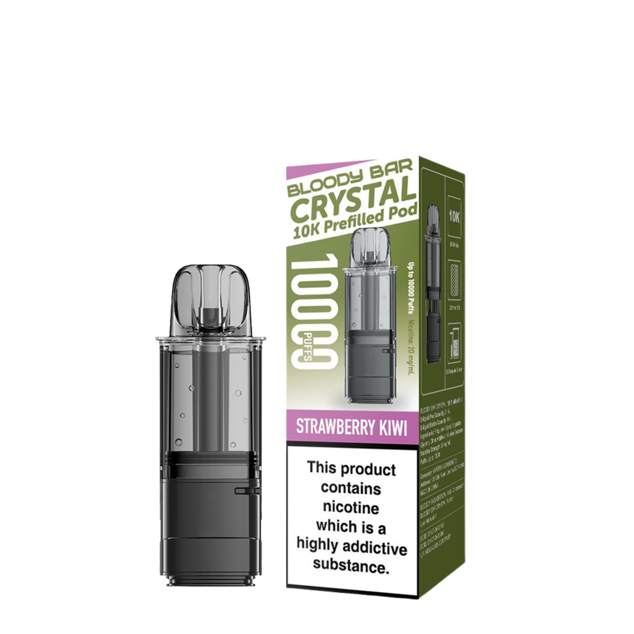 20mg Bloody Mary Bar Crystal 10k Refill Pods - 5 For 20 - VAPE.CO.UK 20mg Bloody Mary Bar Crystal 10k Refill Pods - 5 For 20 - VAPE.CO.UK