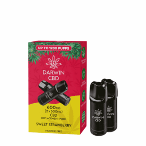 Darwin 600mg Pods Sweet strawberry