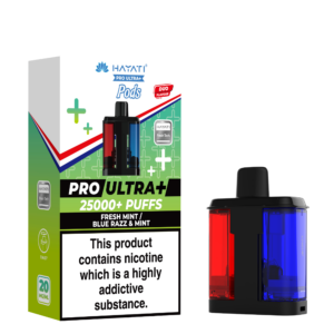 Fresh Mint_Blue Razz&Mint - Hayati Pro Ultra 25k Prefilled Pods