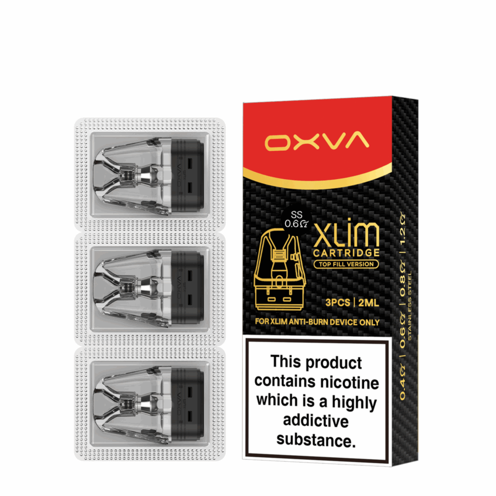 OXVA Xlim SS Top Fill Pods 2ml