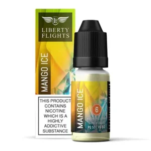 6mg Liberty Flights XO Freebase Nicotine E-liquid 10ml - Mango ice