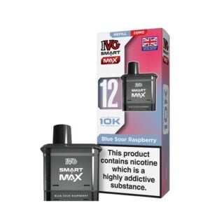 20mg IVG Smart Max 10k Refill Pack Blue Sour Raspberry