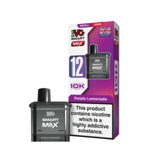 20mg IVG Smart Max 10k Refill Pack Purple Lemonade