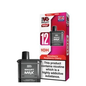 20mg IVG Smart Max 10k Refill Pack Strawberry Raspberry Cherry