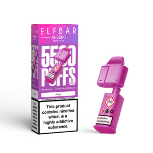 Elf Bar AF5500 Replacement Pods - 5 for £25 - Grape