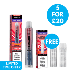 Hawcos x Lost Mary 600 Kit Promo - Free Pod