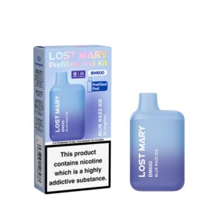 Lost Mary BM600 Prefilled Pod Kit - Blue Razz Ice