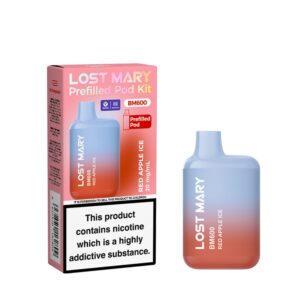 Lost Mary BM600 Prefilled Pod Kit - Red Apple Ice