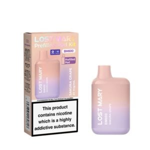 Lost Mary BM600 Prefilled Pod Kit - Sakura Grape