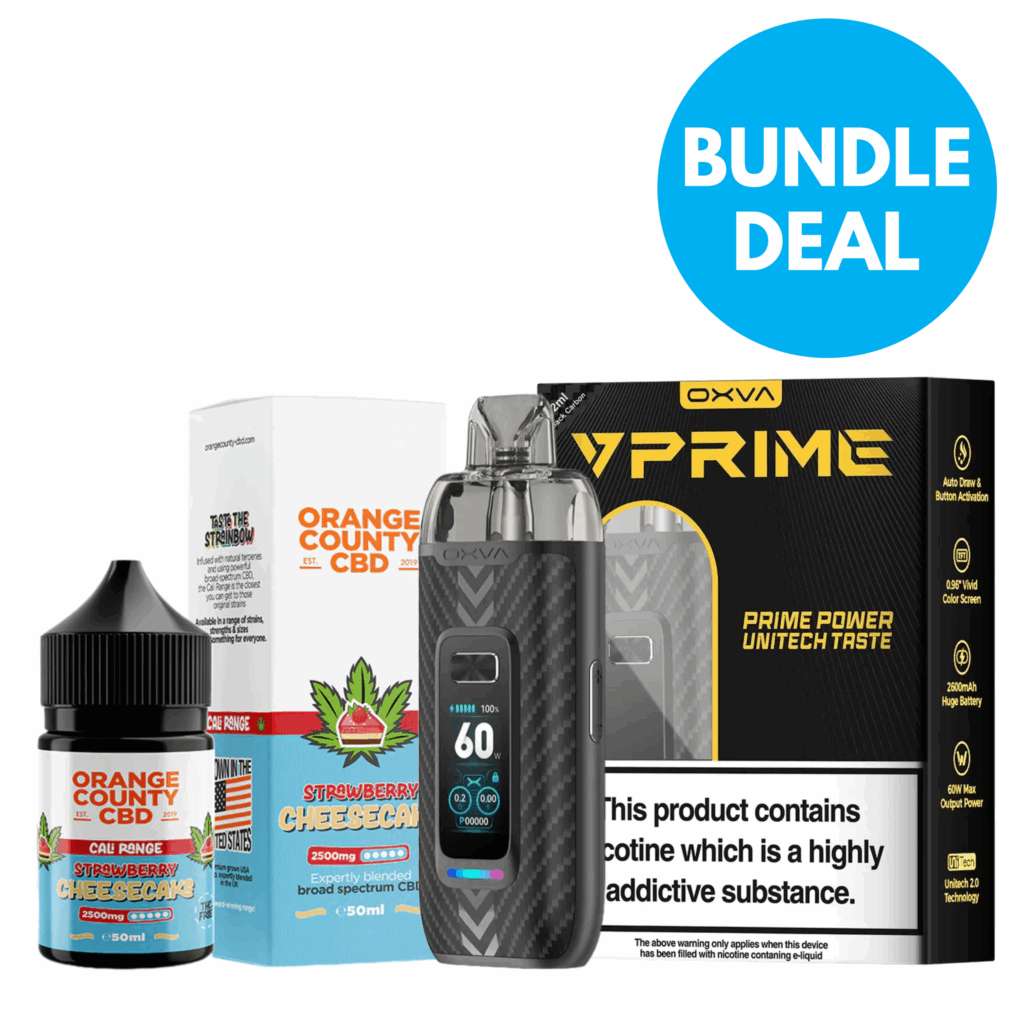 Advanced High Strength Orange County CBD 2500mg Bundle - VAPE.CO.UK
