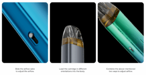 Uwell Caliburn G4 Airflow