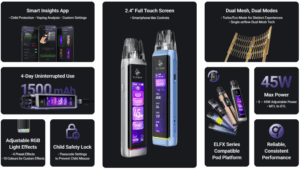 ELFX Ultra Key features