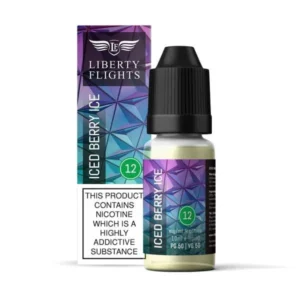 12mg Liberty Flights XO Freebase Nicotine E-liquid 10ml - Iced Berry Ice