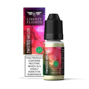 12mg Liberty Flights XO Freebase Nicotine E-liquid 10ml - Twisted Melon