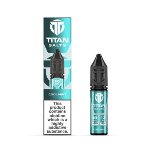 10mg (1%) Titan Nic Salt 10ml - Cool Mint