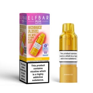 Elf Bar Plus Refill Pods 20mg (2%) - Banana Ice