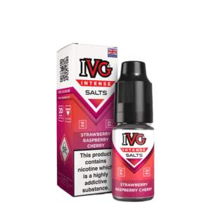IVG 20mg Intense Nic Salts Strawberry Raspberry Cherry