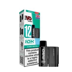 IVG Pro 12 Refill Pack 20mg - Classic Menthol