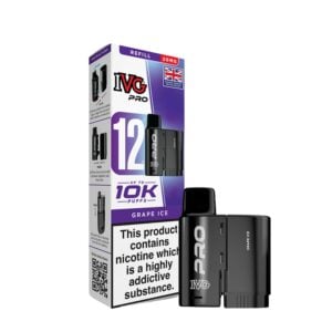 IVG Pro 12 Refill Pack 20mg - Grape Ice