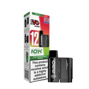 IVG Pro 12 Refill Pack 20mg - Kiwi Passionfruit Guava