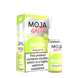 Moja Saltz 10mg Nic Salt E-liquid - Mojito