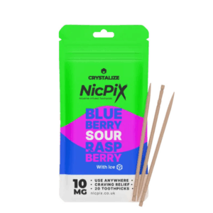 NicPix Toothpicks - Blueberry Sour Raspberry