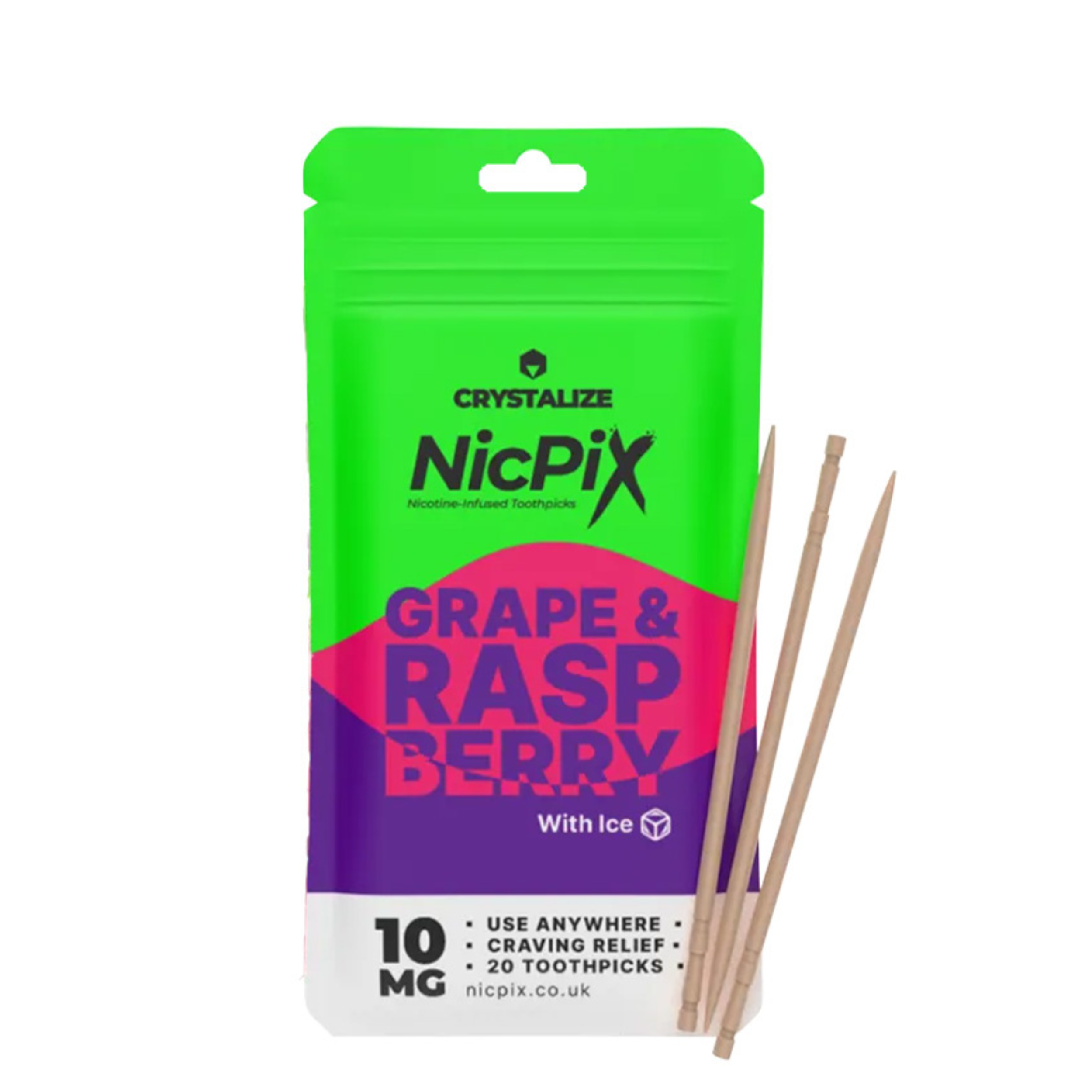 10mg Nicpix Nicotine Infused Toothpicks