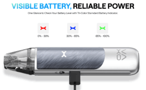 OXVA Nexlim Go LED Battery 