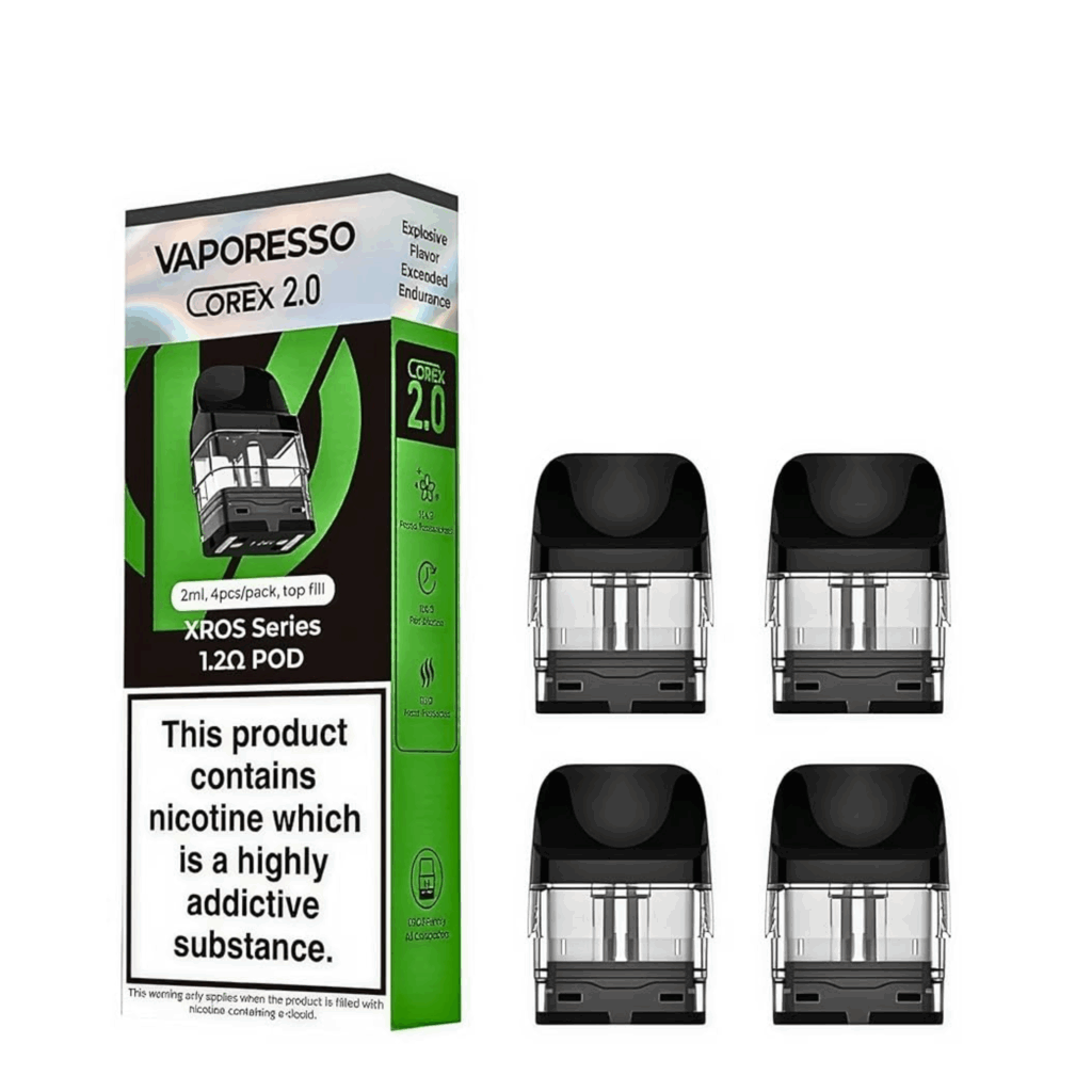 vaporesso corex 2 pods Vaporesso Xros Corex 1.2Ohms Replacement Pods