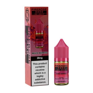Elux Firerose 5000 20mg Nic Salt E-liquid Mixed Berries