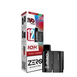 0mg IVG Pro 12 Pods Fizzy Cherry