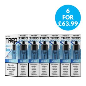 Box of 6 - Feoba Treo 33000 Vape Kit