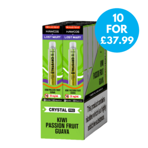 Hawcos x Lost Mary Crystal Pro Vape Kit Box of 10